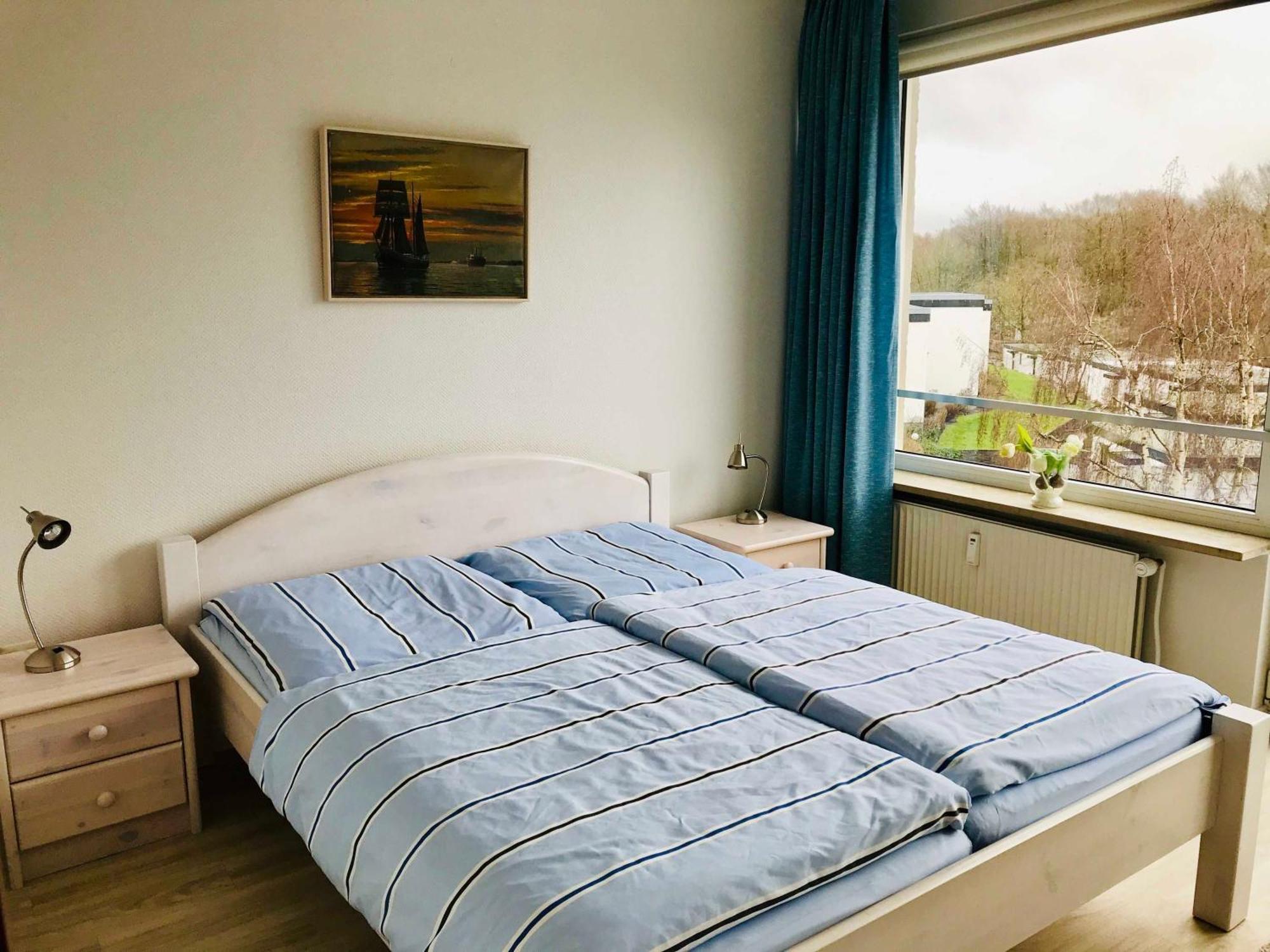 Ferienwohnung Skowronek Am Kurpark 글룩스부르크 외부 사진