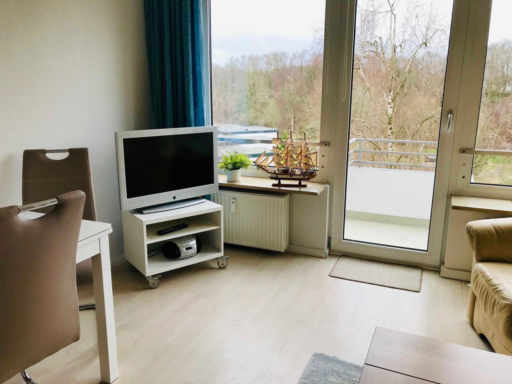 Ferienwohnung Skowronek Am Kurpark 글룩스부르크 외부 사진